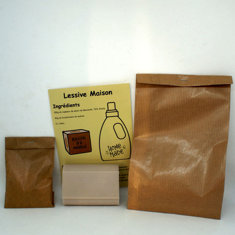 Kit biancheria naturale con smacchiatore fai-da-te