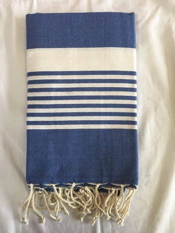 Fouta Paul 2 x 1m 100% cotone riciclato - Telo mare