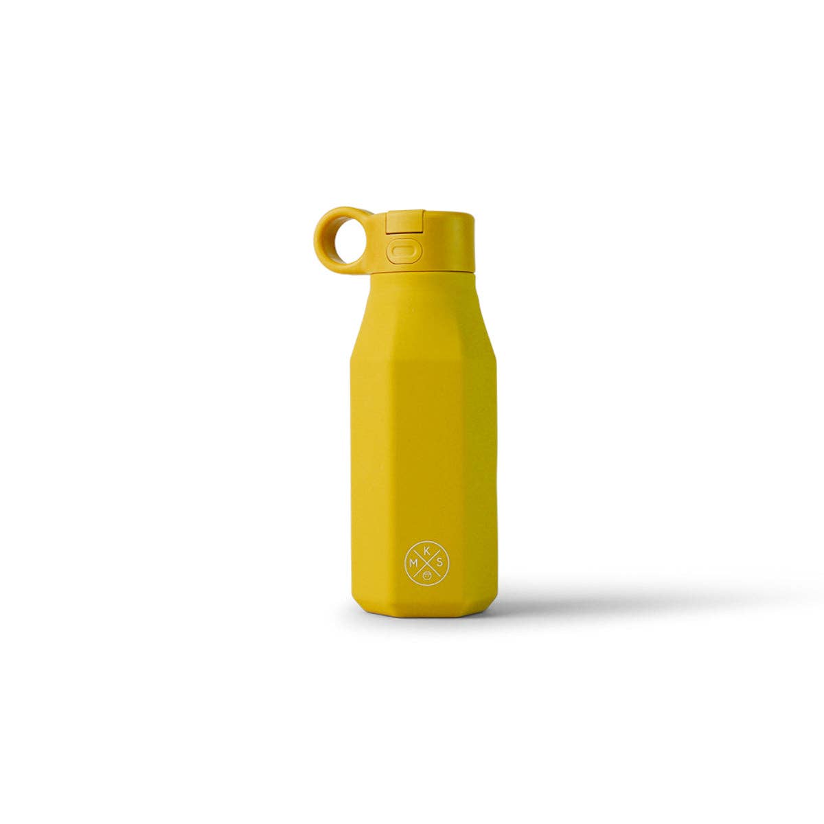 Bottiglia d'acqua in silicone - Senape