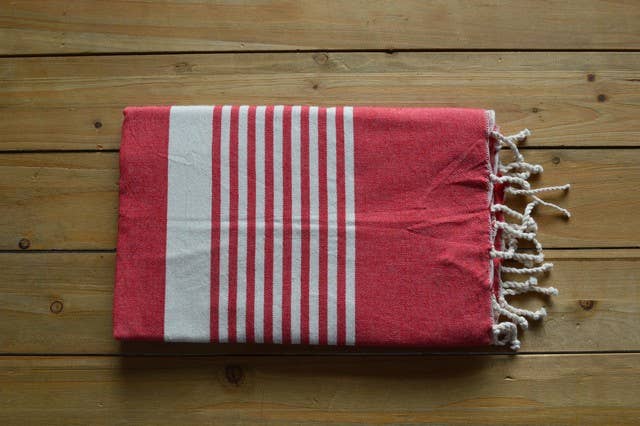 Fouta Paul 2 x 1m 100% cotone riciclato - Telo mare