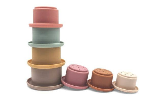 Coppe impilabili in silicone